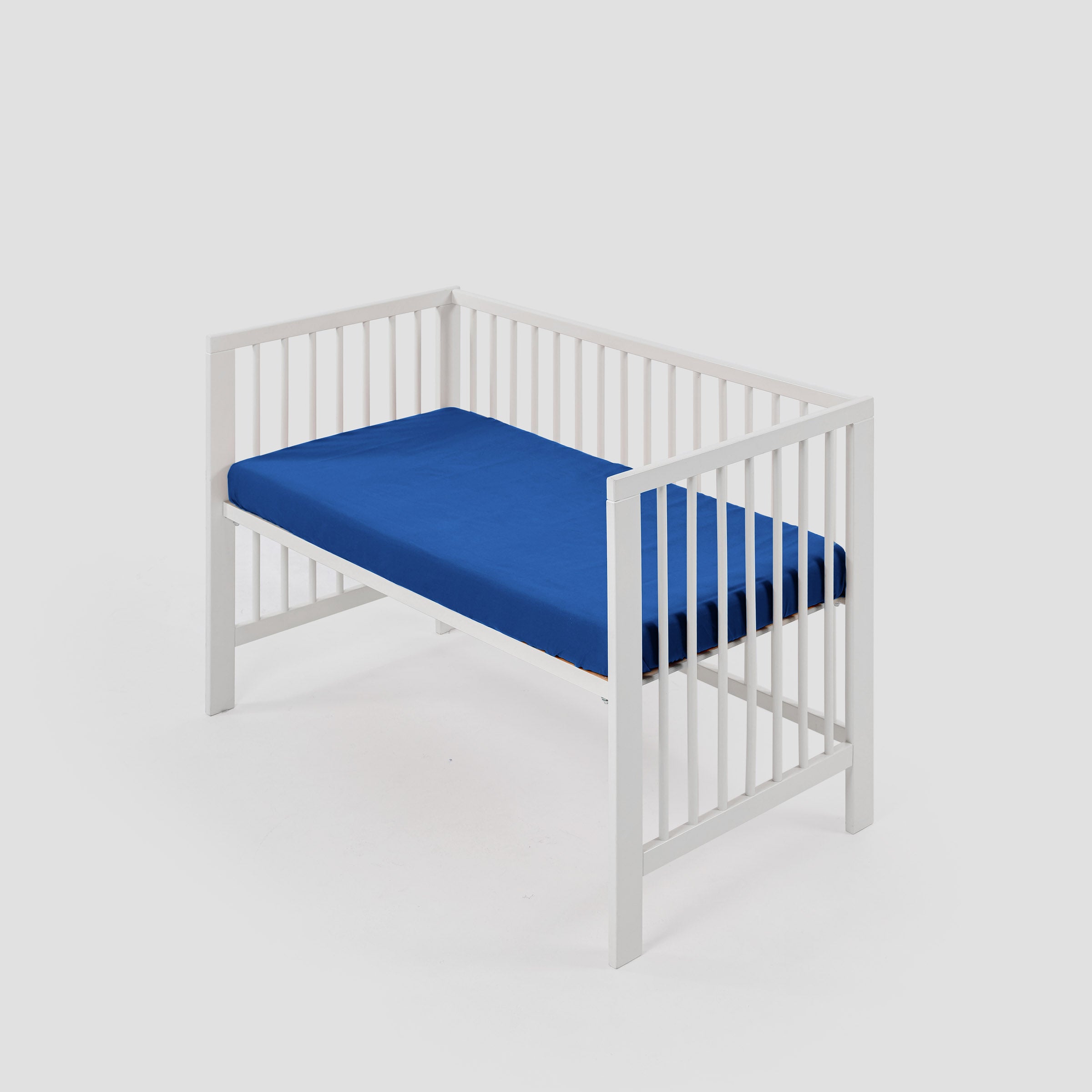 organic-crisp-fitted-sheet-in-cobalt-colour-by-sojao