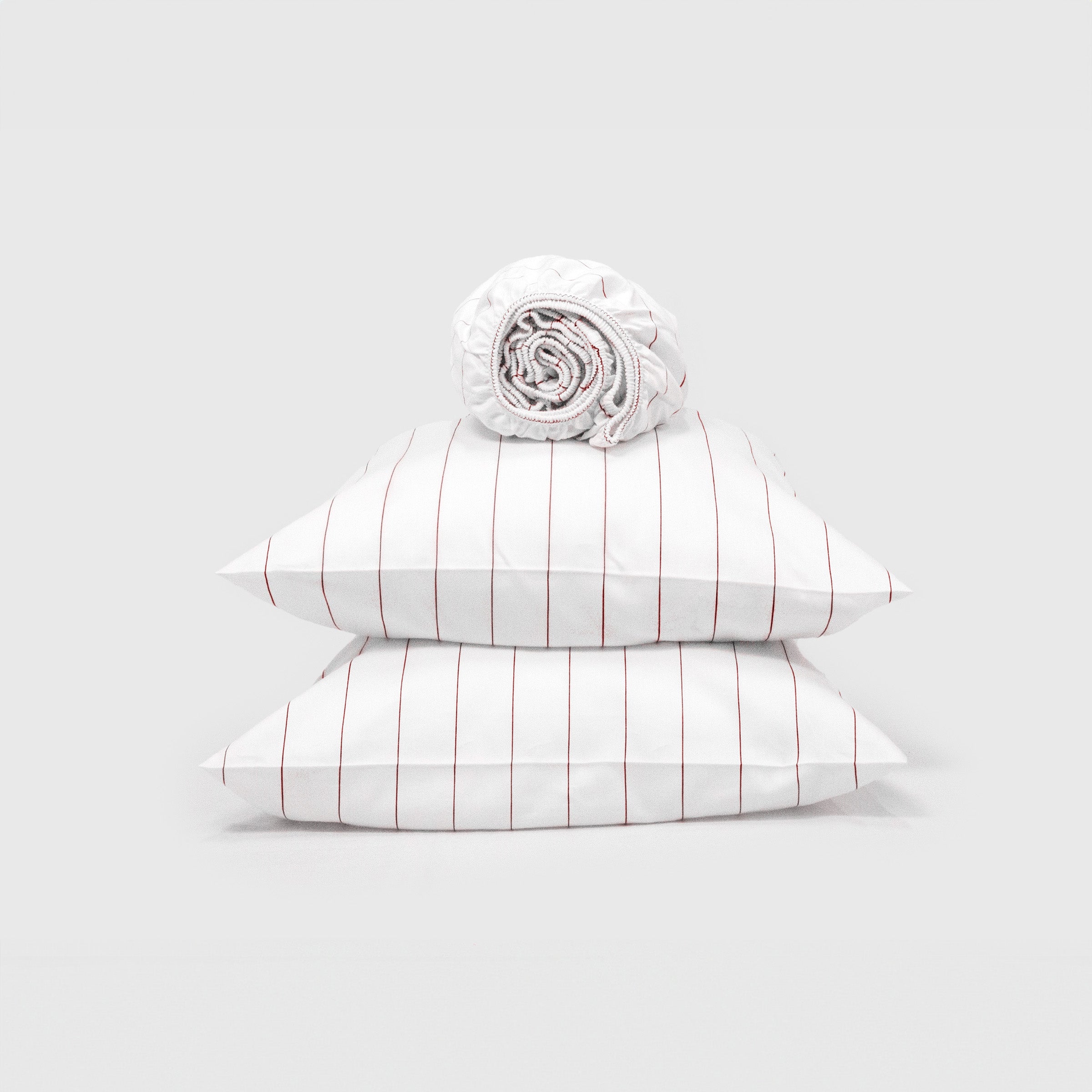 ชุดผ้าปูที่นอนแบบคลาสสิกสีน้ำเงินเนวี่ลายทาง