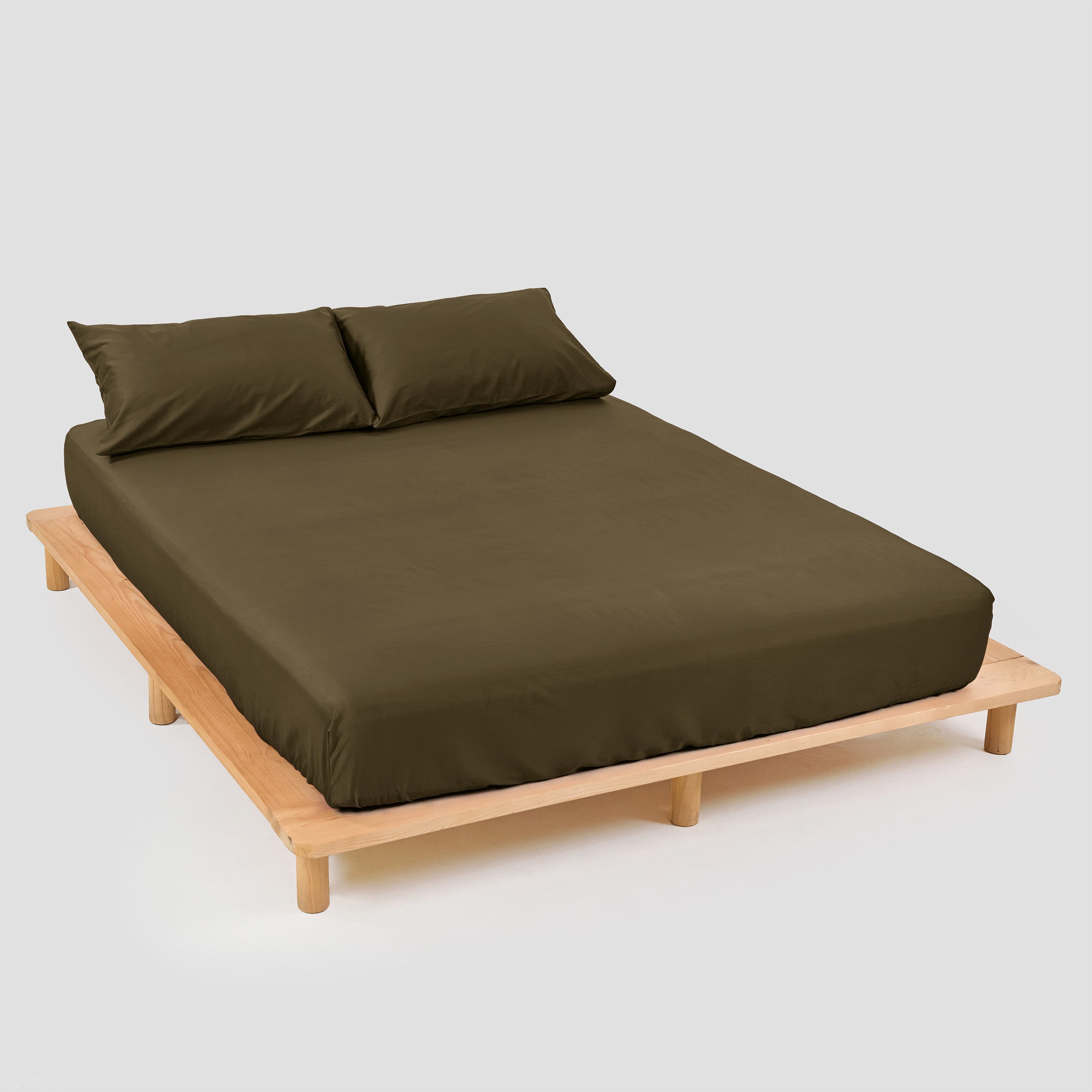 Classic Moss Pillow Case Pair