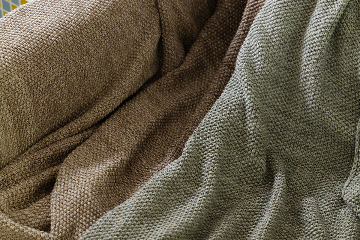 organic-cotton-fringed-ombre-throw-detail-sage-chestnut-in-multi-variants-colour-by-sojao