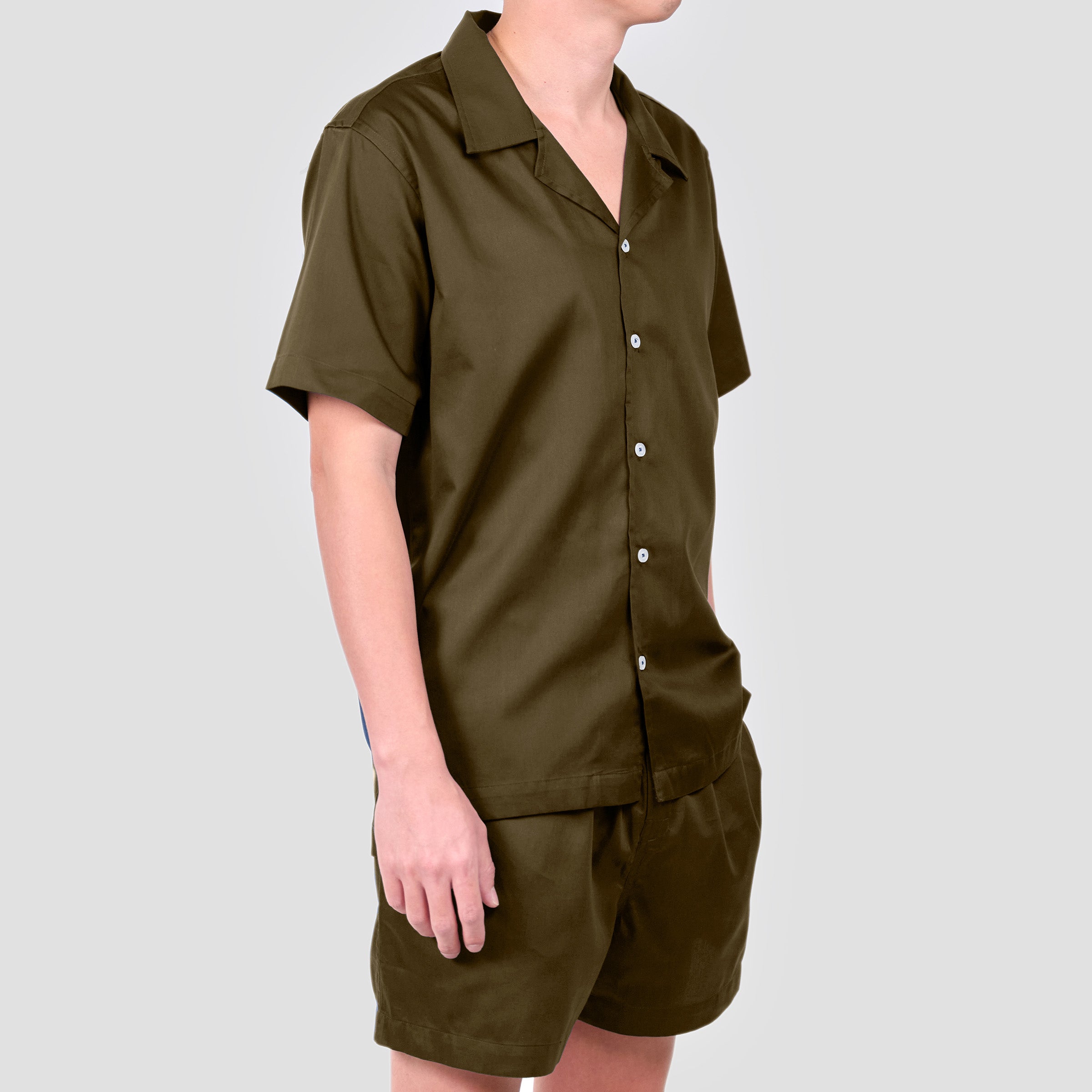 Organic Cotton Men's Loungewear Shirt