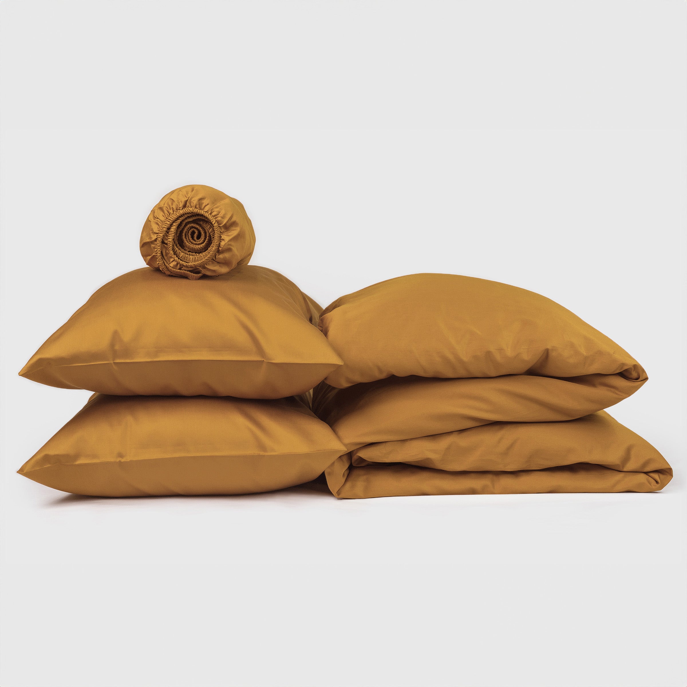 crisp-mustard-bundle-set-with-fitted-sheet-duvet-cover-pillowcase-pair-by-sojao