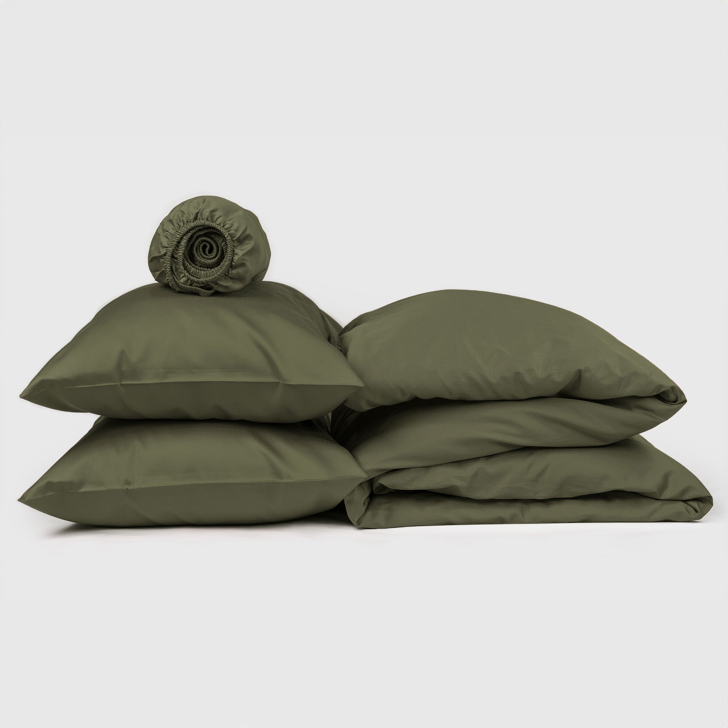 crisp-olive-bundle-set-with-fitted-sheet-duvet-cover-pillowcase-pair-by-sojao